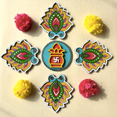 Traditional Kalash Rangoli