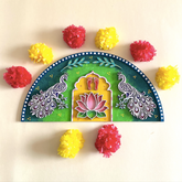 Half Moon Rangoli