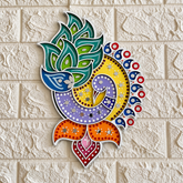 Regal Peacock Rangoli