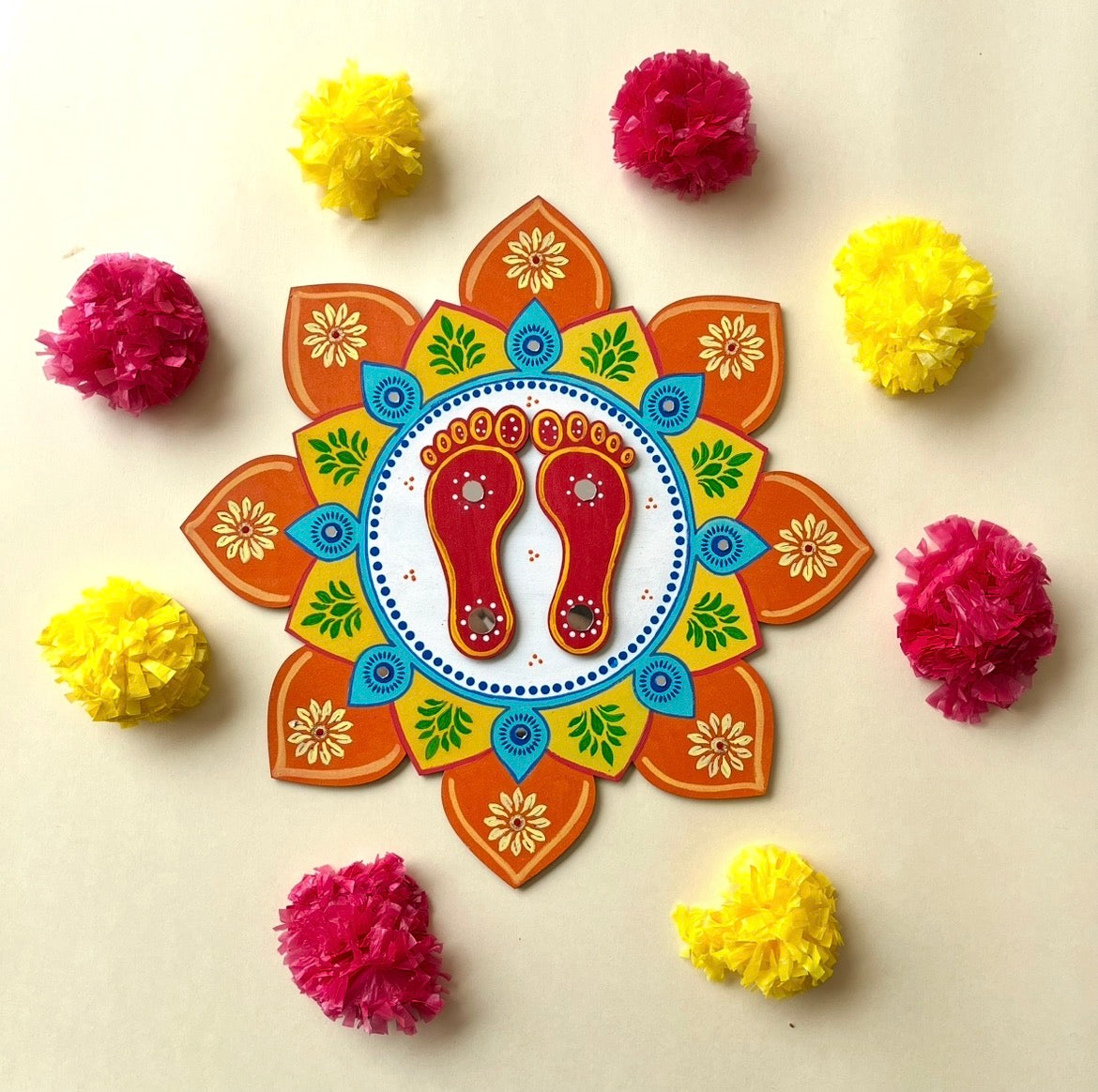Sacred Steps Rangoli
