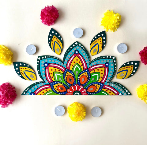 Mandala Blossom Rangoli