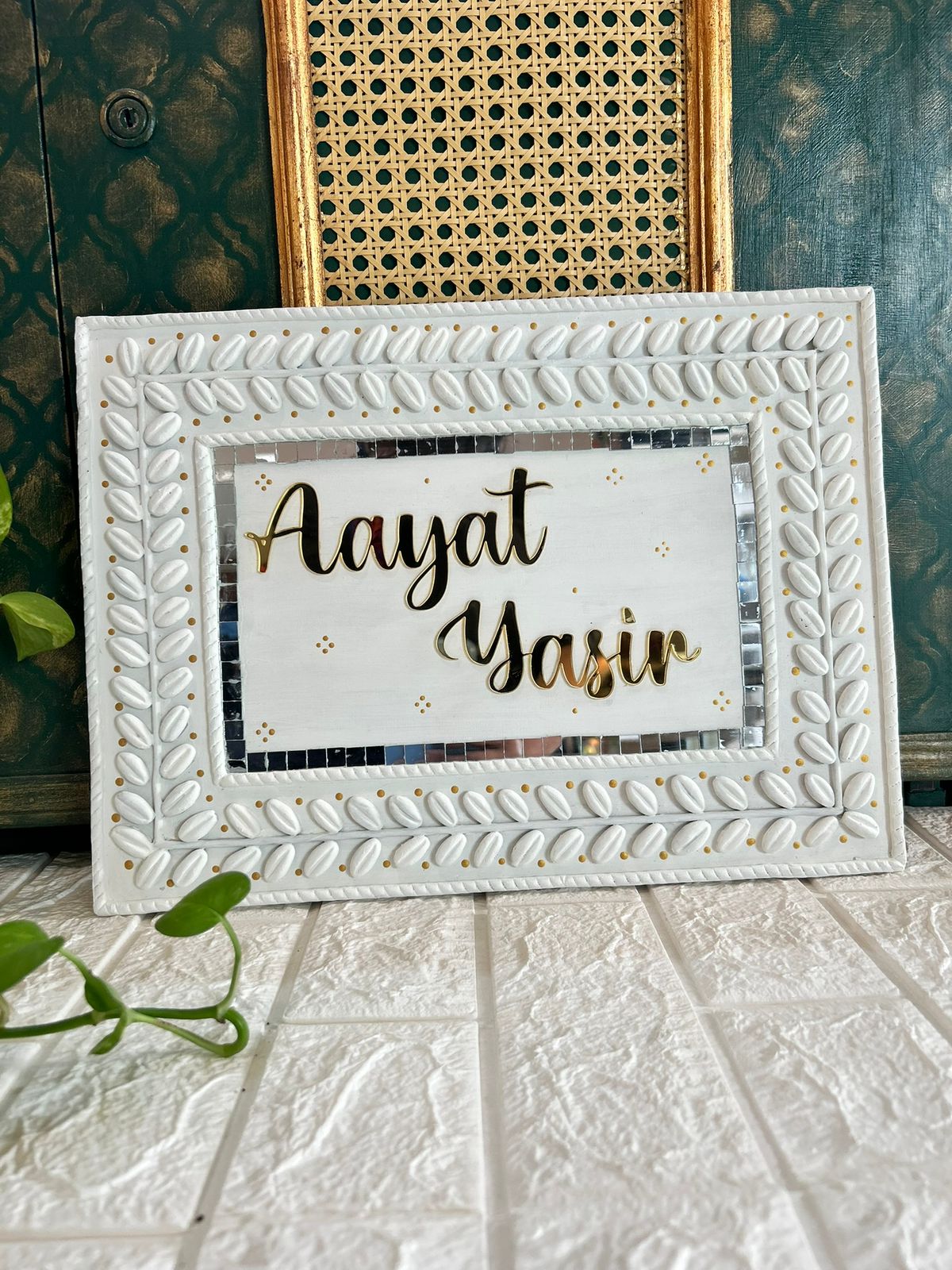 Lippan Art NamePlate
