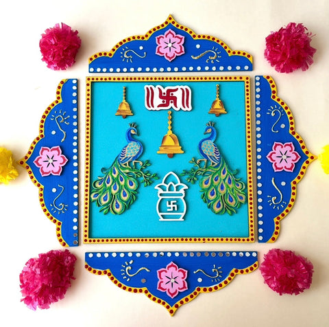 Square Split Rangoli