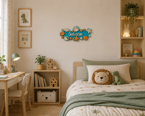 Ocean theme NamePlate