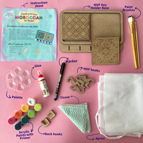 Moroccan key holder Kit