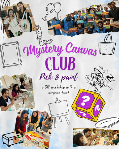 Mystery Canvas Club- Pick and Paint workshop