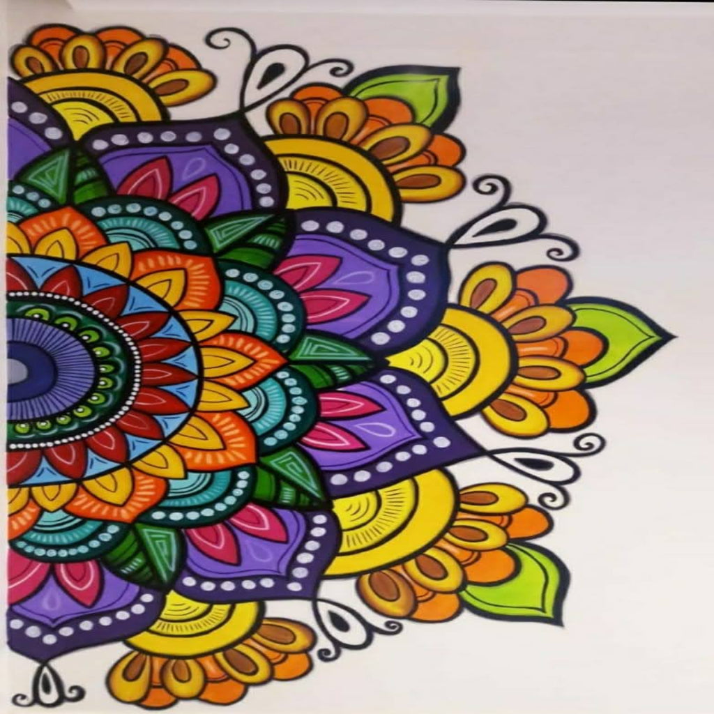 Mandala Wall Mural