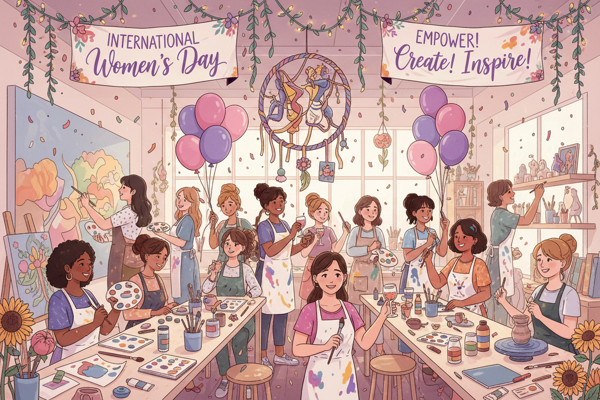 Women's Day Art Party at XYLEM