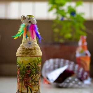 Decoupage Bottles